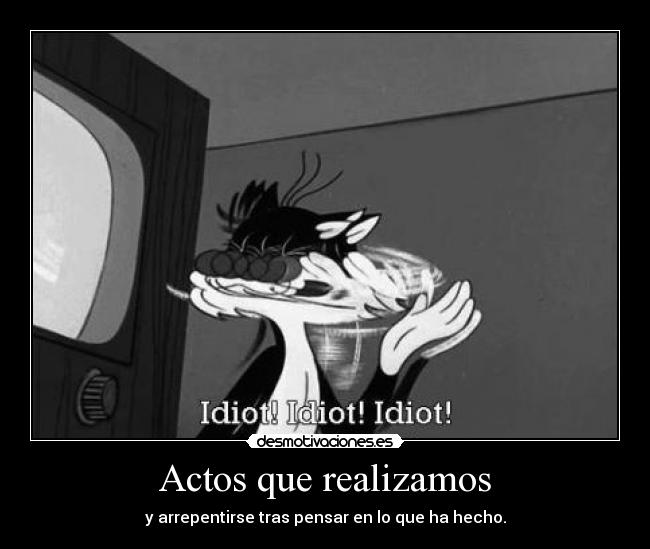 Actos que realizamos -