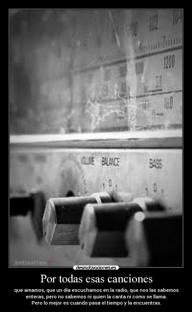Por todas esas canciones - 