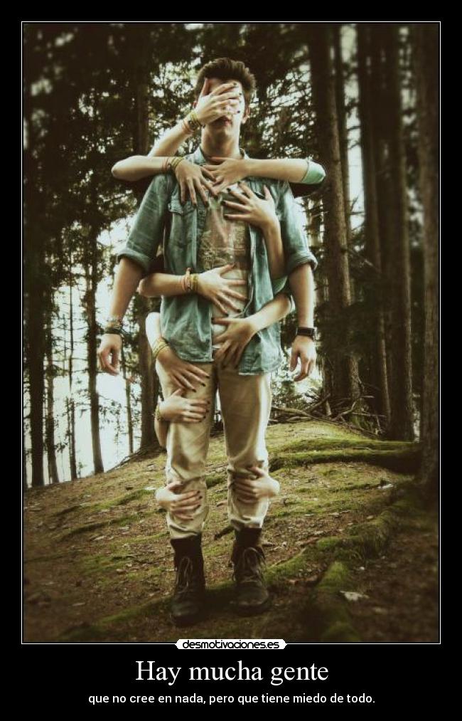 Hay mucha gente -