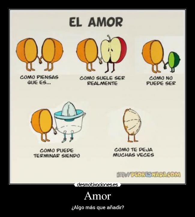 Amor - ¿Algo más que añadir?
