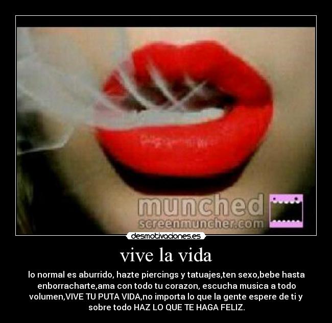 vive la vida -