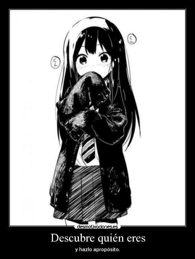 Descubre quién eres - 