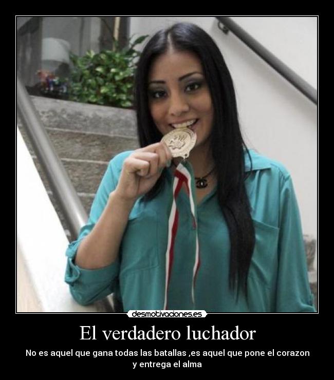 El verdadero luchador -