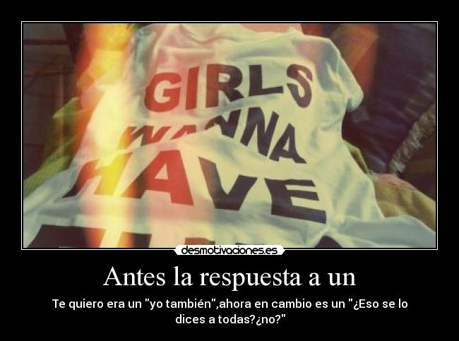 Antes la respuesta a un -