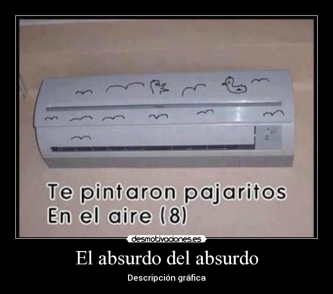 El absurdo del absurdo -