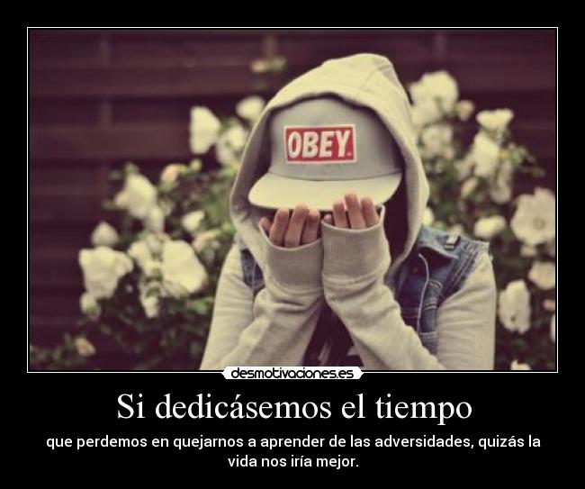 Si dedicásemos el tiempo -