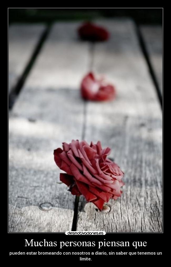 Muchas personas piensan que -