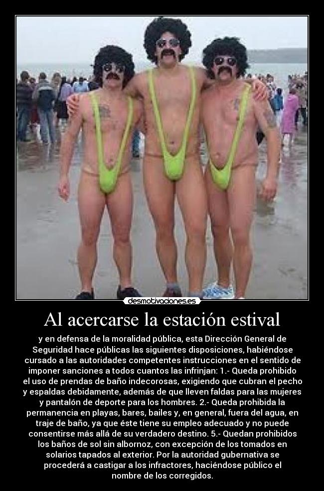 Al acercarse la estación estival -