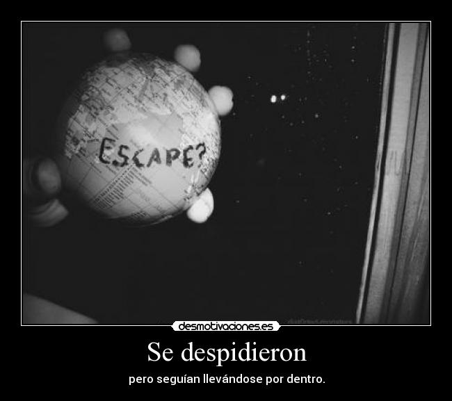 Se despidieron - 