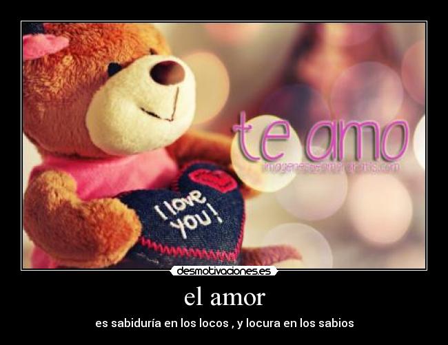 carteles amor amor desmotivaciones