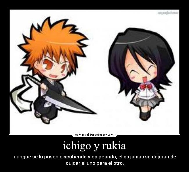 ichigo y rukia -