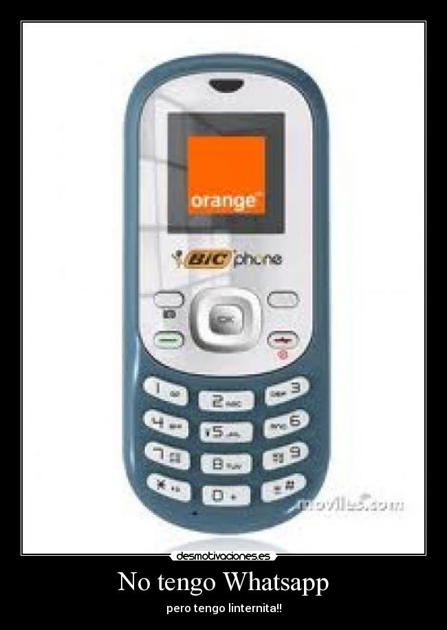 No tengo Whatsapp - pero tengo linternita!!