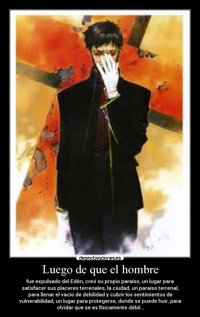 Luego de que el hombre - 