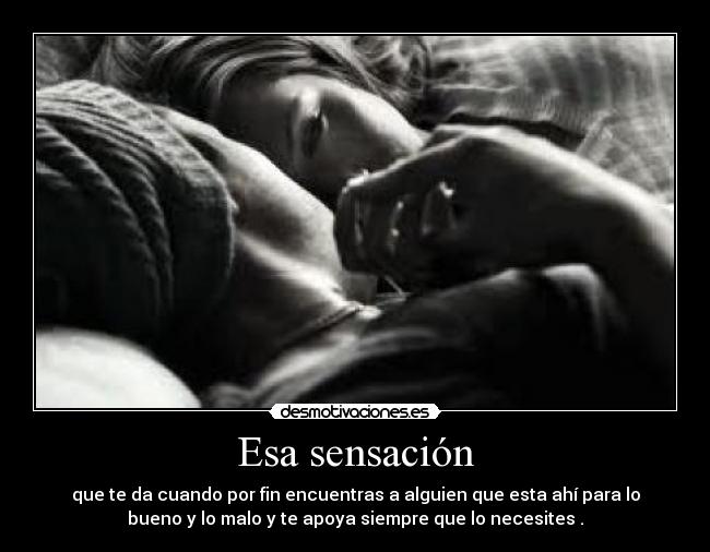 Esa sensación - 