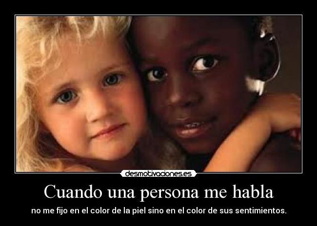 Cuando una persona me habla - 