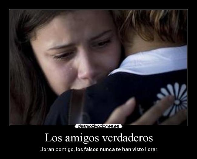 Los amigos verdaderos -