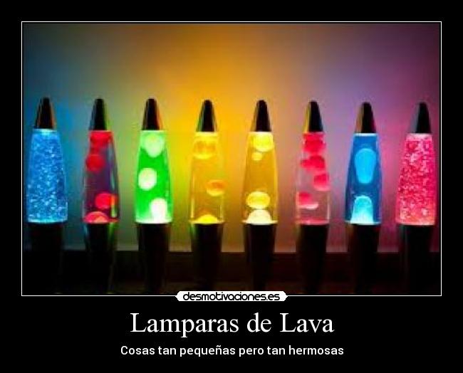 Lamparas de Lava -