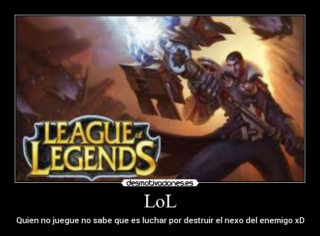 carteles lol desmotivaciones