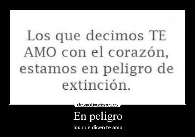 En peligro -