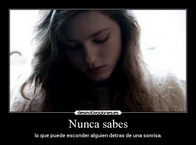 Nunca sabes - 