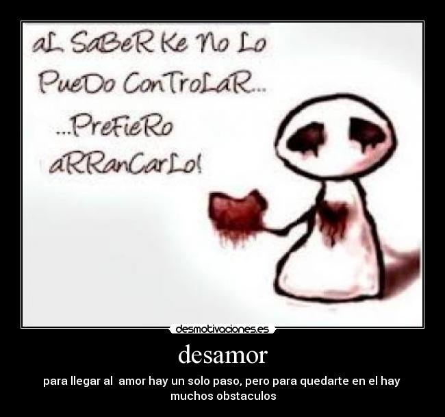 desamor -