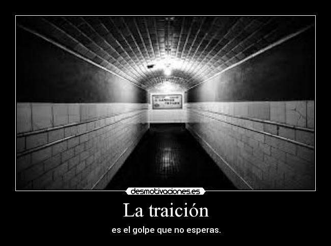 La traición -