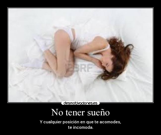 No tener sueño -