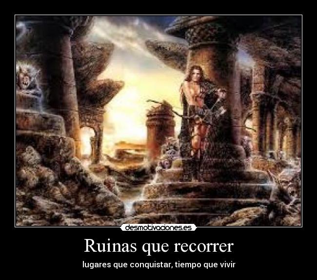 Ruinas que recorrer -