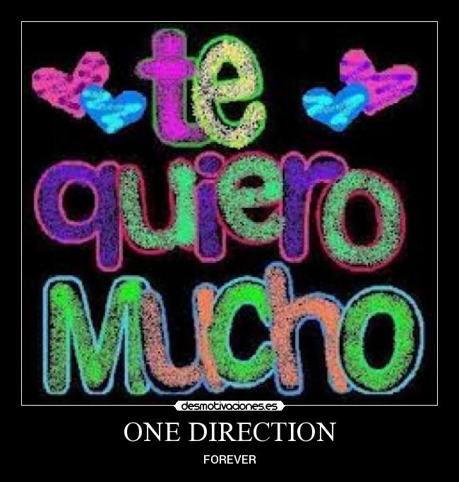 ONE DIRECTION - FOREVER