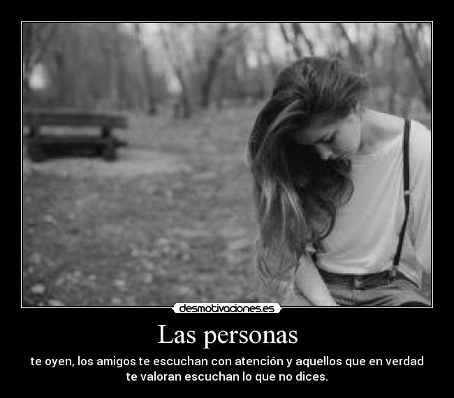 Las personas - 