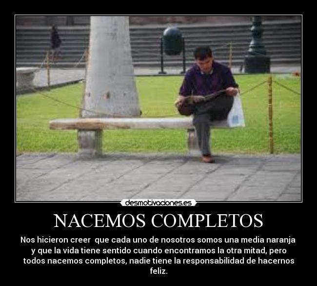 NACEMOS COMPLETOS -