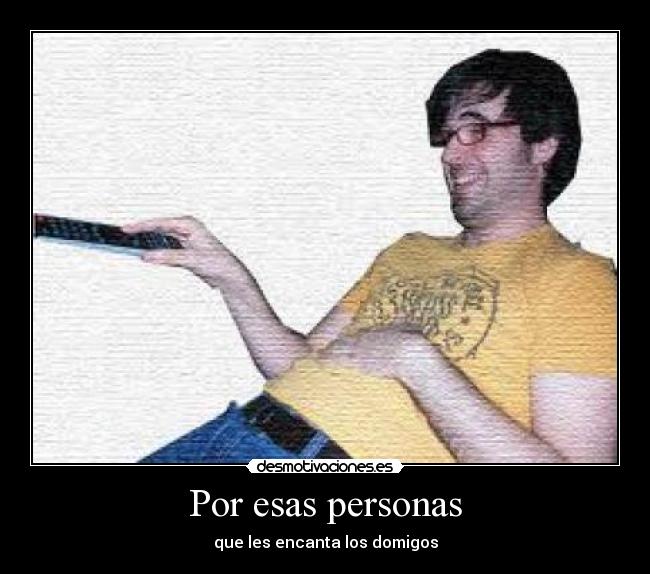 Por esas personas - 