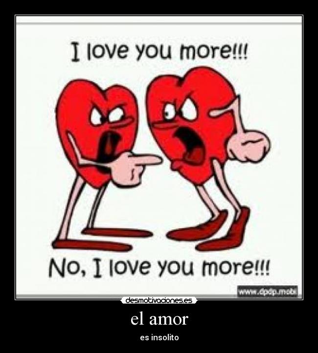 el amor - es insolito