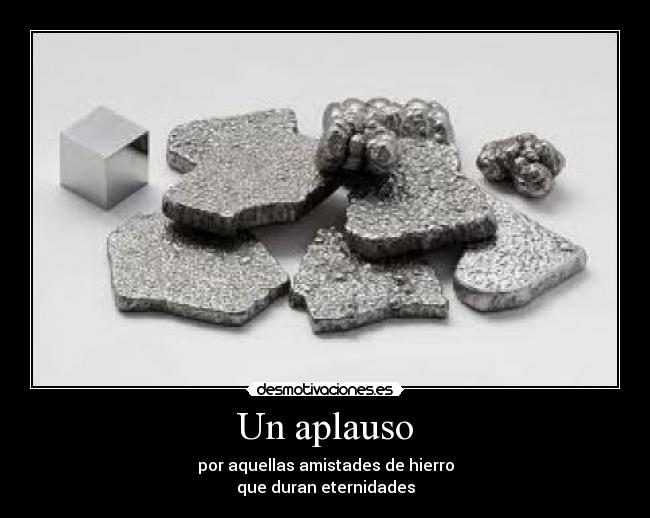 Un aplauso -