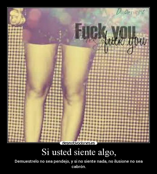 carteles sentir pendejo demostrar nada ilusione cabron desmotivaciones