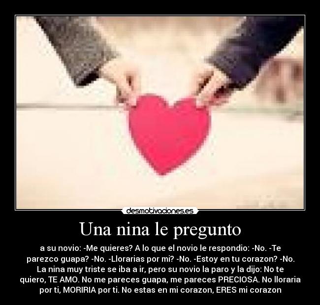 Una nina le pregunto - 