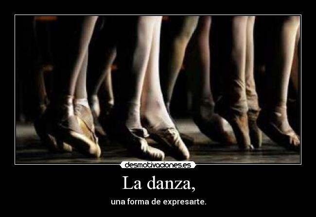 La danza, -