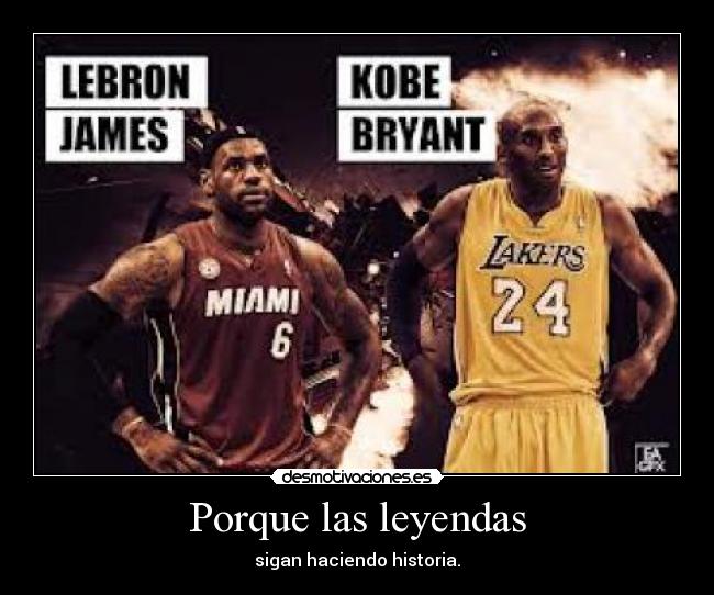 Porque las leyendas -