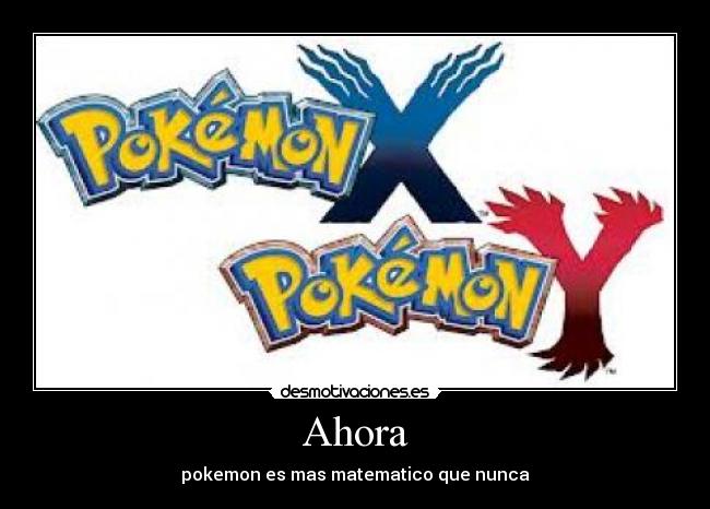 carteles pokemon matematicas desmotivaciones