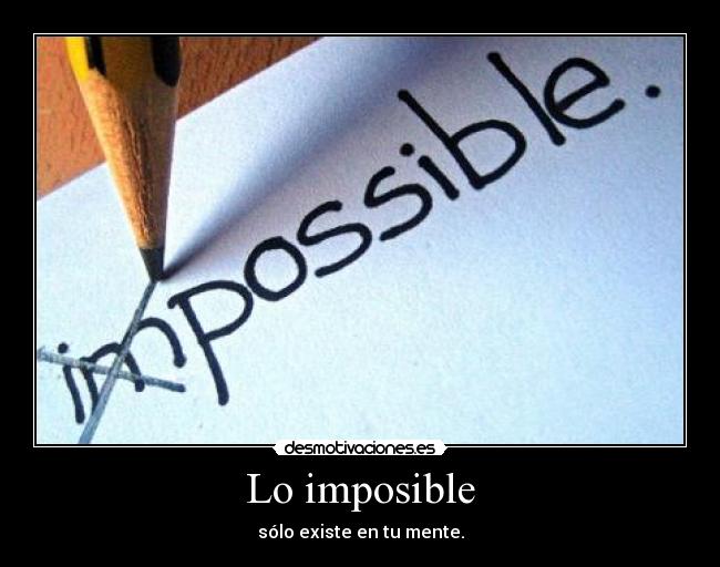Lo imposible - 