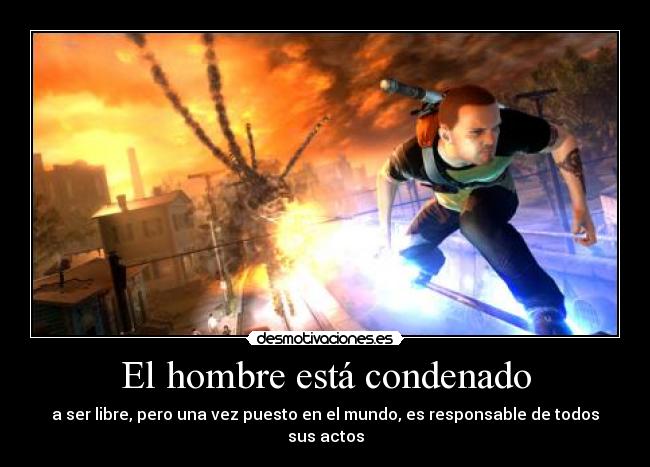 El hombre está condenado - 