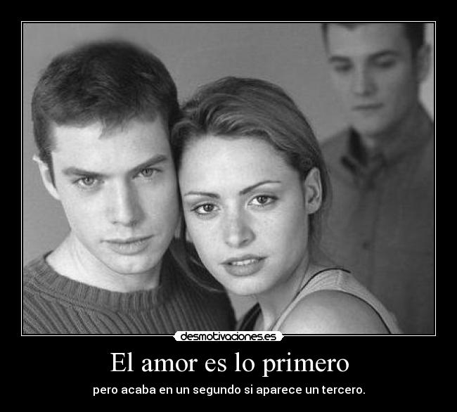 El amor es lo primero - 