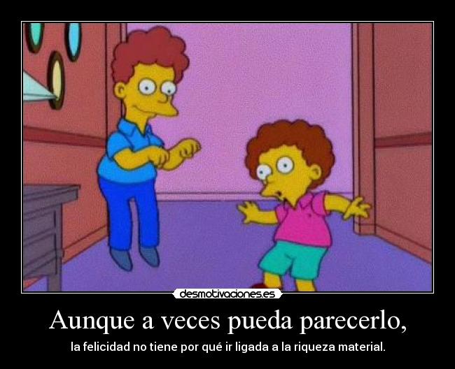 carteles navidades imaginarias rod tod flanders simpson psilocibina desmotivaciones