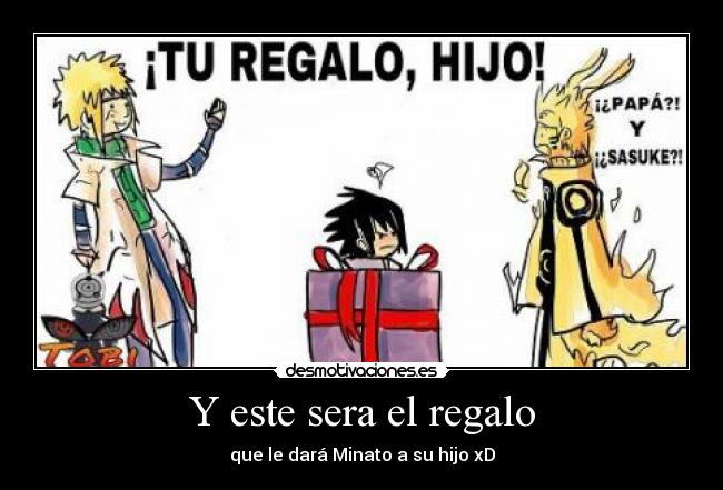 carteles naruto minato regalo desmotivaciones