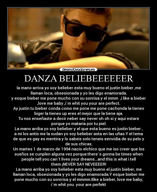 DANZA BELIEBEEEEEER -