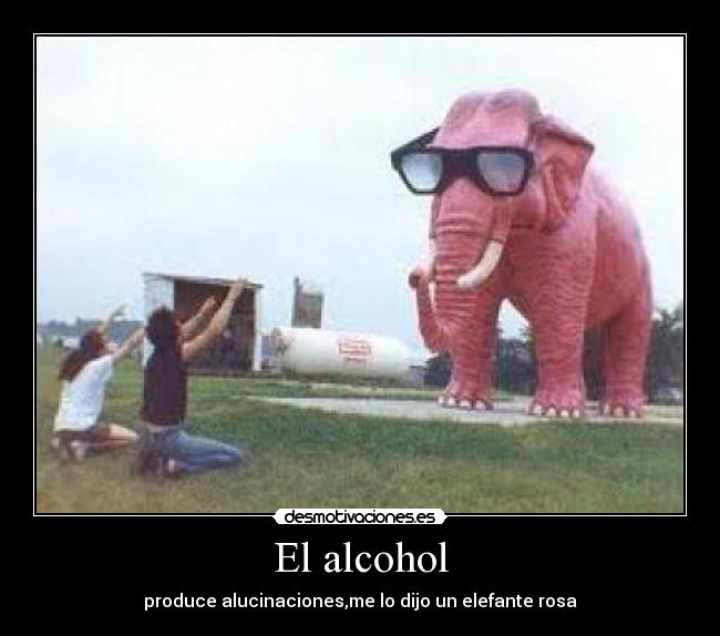 El alcohol -