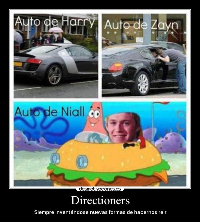 Directioners - Siempre inventándose nuevas formas de hacernos reir
