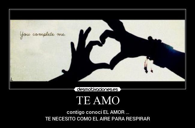 TE AMO -