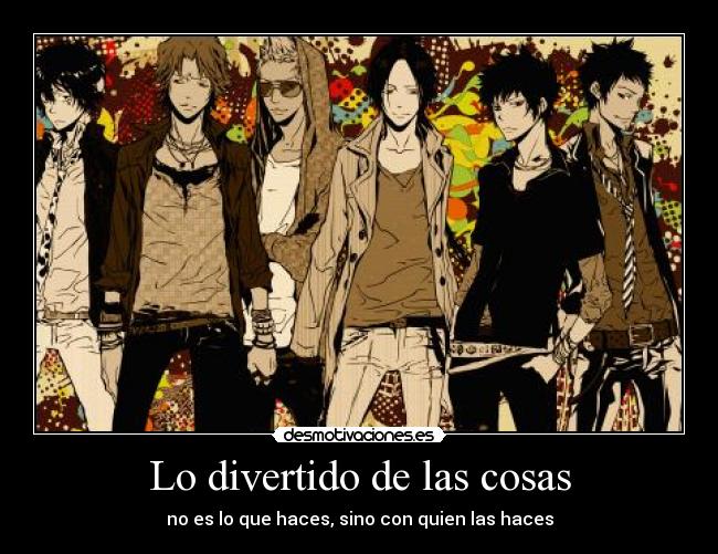 Lo divertido de las cosas -