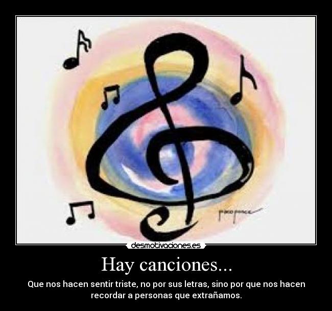Hay canciones... - 